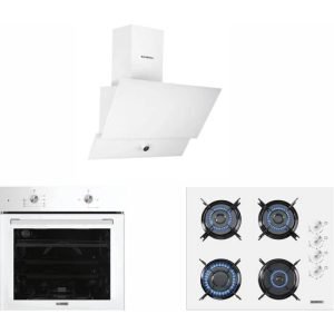 Kumtel Home Beyaz Ankastre Set