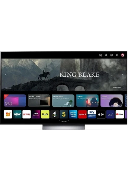 LG OLED77C34LA 77" 195 Ekran Uydu Alıcılı 4K Ultra HD Smart LED TV - Görsel 2